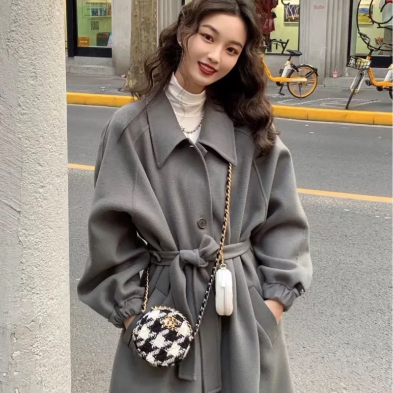 Chanel 千鸟格圆饼子母包链条单肩斜挎包-6