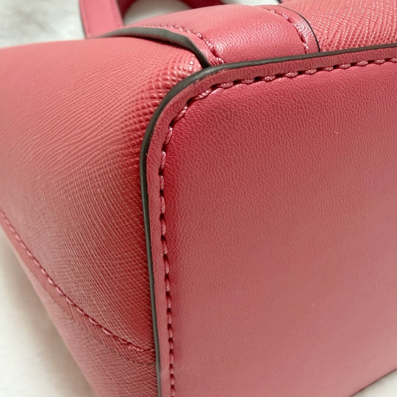 ▫️全新閒置品▫️MK手提兩用包 玫瑰紅包包-10