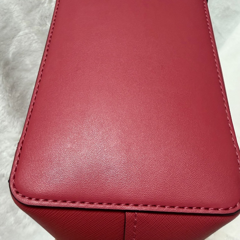 ▫️全新閒置品▫️MK手提兩用包 玫瑰紅包包-17
