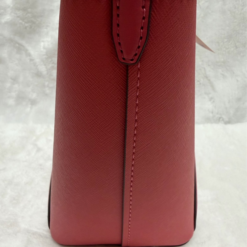 ▫️全新閒置品▫️MK手提兩用包 玫瑰紅包包-18