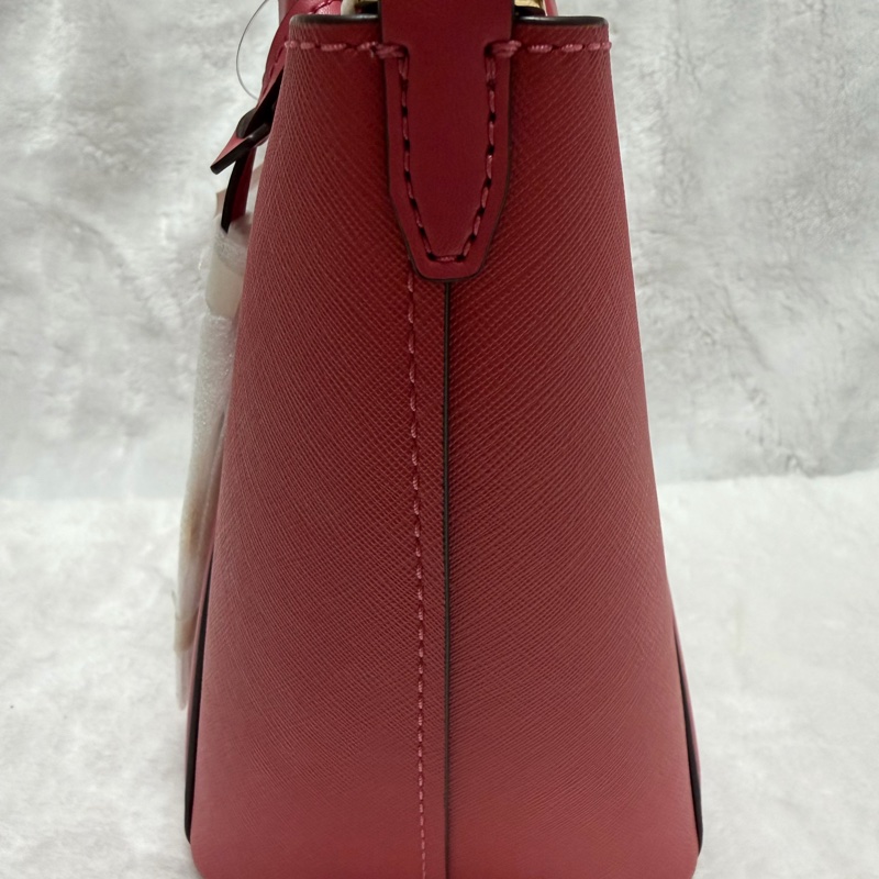 ▫️全新閒置品▫️MK手提兩用包 玫瑰紅包包-19