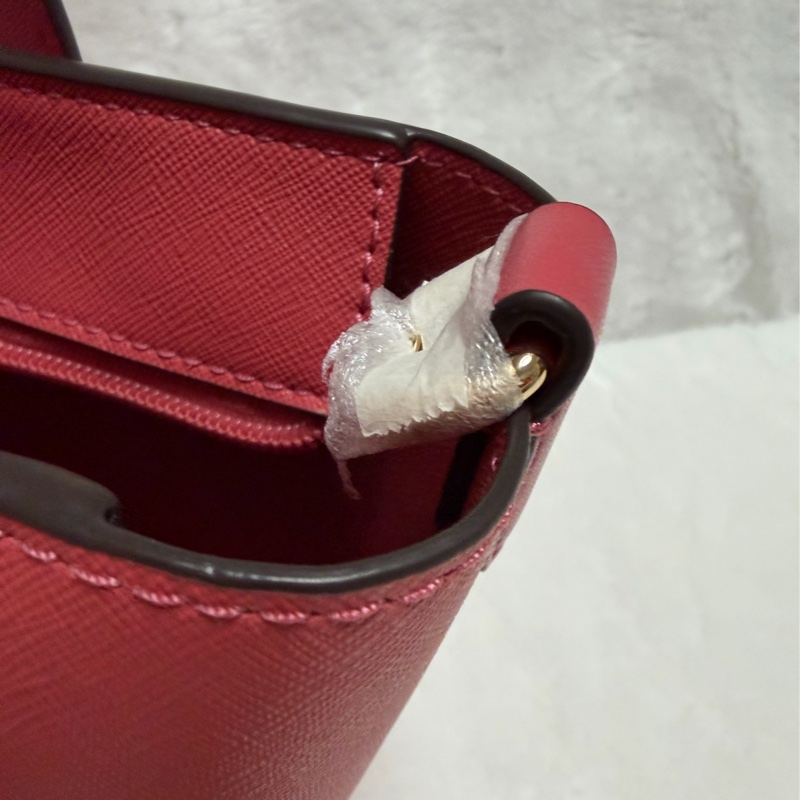 ▫️全新閒置品▫️MK手提兩用包 玫瑰紅包包-24