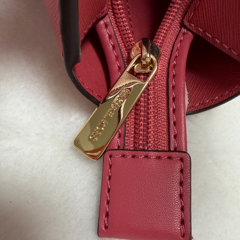 ▫️全新閒置品▫️MK手提兩用包 玫瑰紅包包-30
