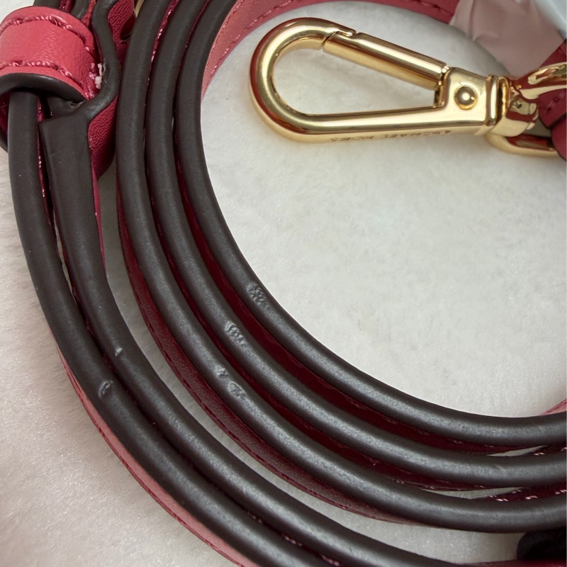 ▫️全新閒置品▫️MK手提兩用包 玫瑰紅包包-37