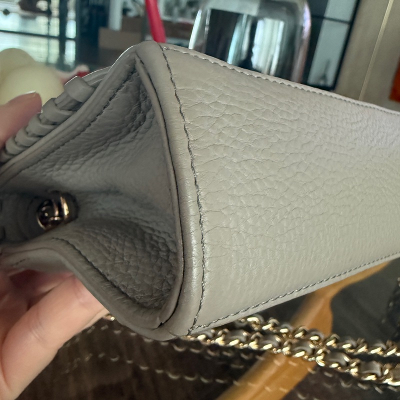 Tory Burch 大象灰小包-7