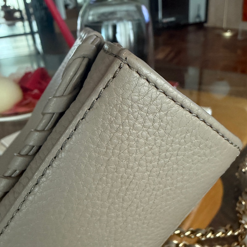 Tory Burch 大象灰小包-10