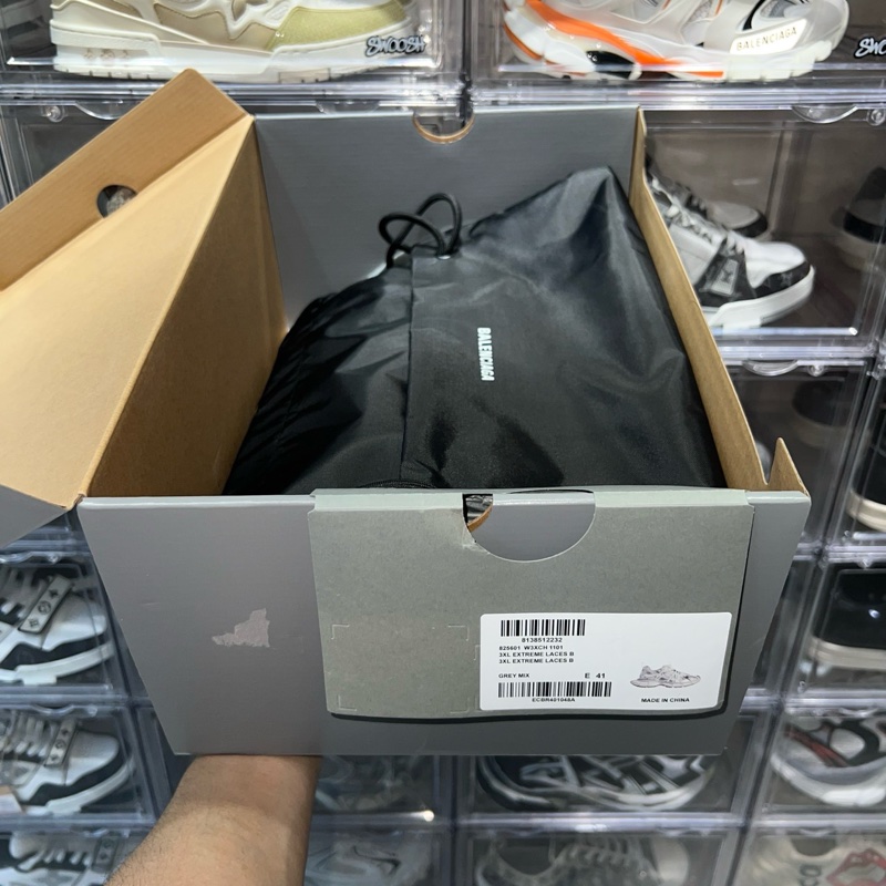 巴黎世家 3xl灰銀金屬綁帶Eu41-8