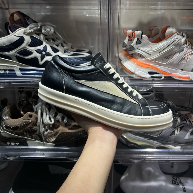Rick Owen's 主線侵權皮革Eu44-0