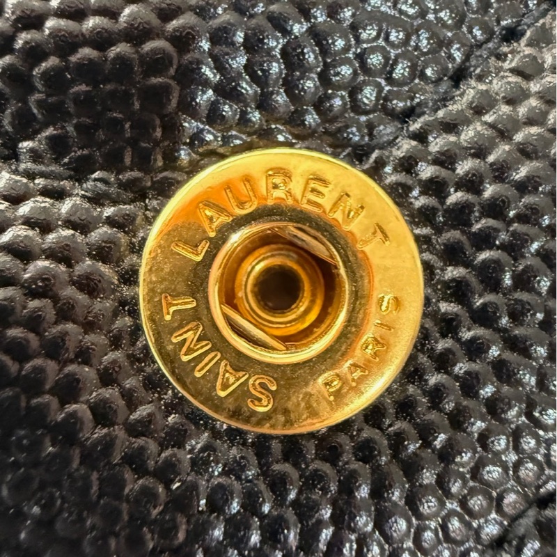 YSL|經典款WOC 黑金-5