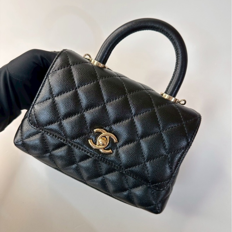 CHANEL|coco handle mini-0