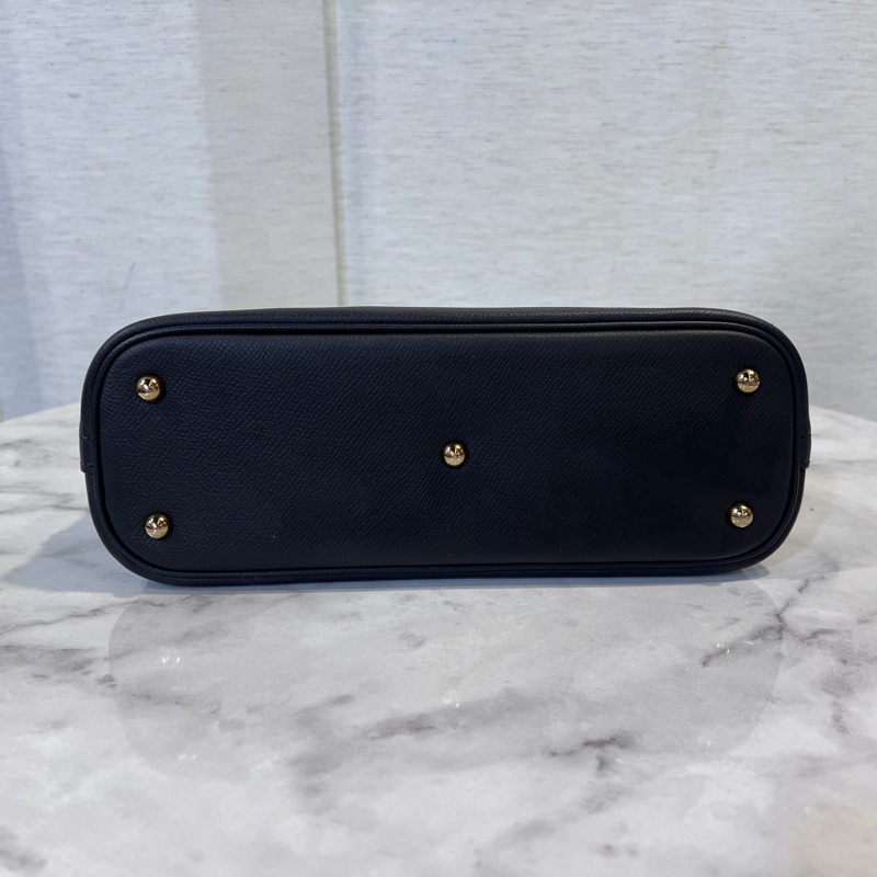 Hermes 89黑Epsom皮金釦Bolide25-2