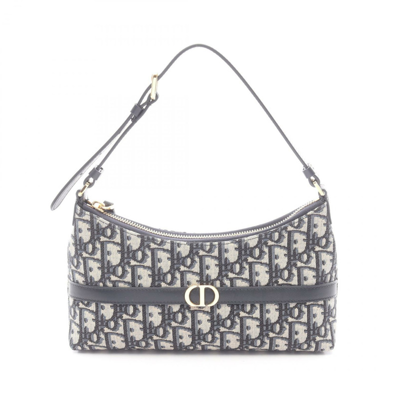 Christian Dior 30 Montaigne Cigale Oblique 手提包 S2381UTZQ 帆布皮革二手-0