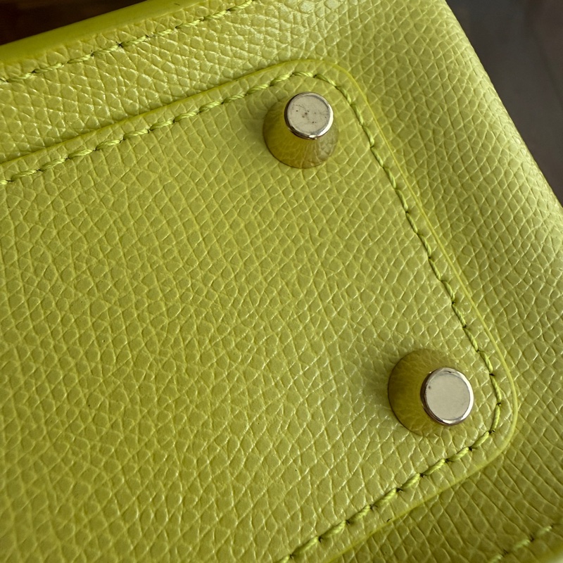 Furla 檸檬黃小包-9