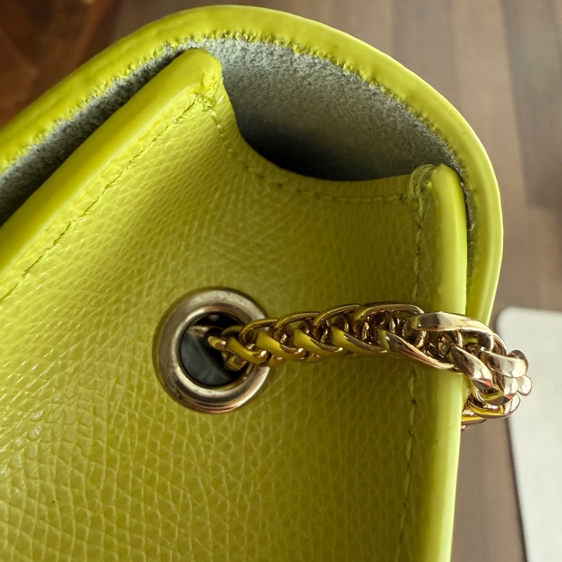 Furla 檸檬黃小包-19