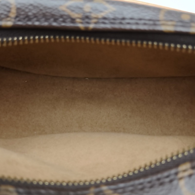 LOUIS VUITTON Loop豌豆包老花PVC金扣晶片肩背包-5