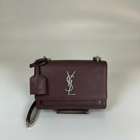 YSL 441976 酒紅SUNSET包 MINI