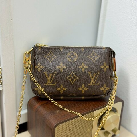 🏷LV 路易威登．Mini 老花小麻將 M58009