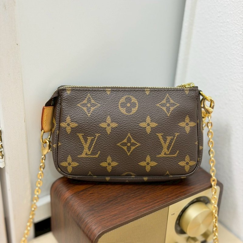 🏷LV 路易威登.Mini 老花小麻將 M58009-1