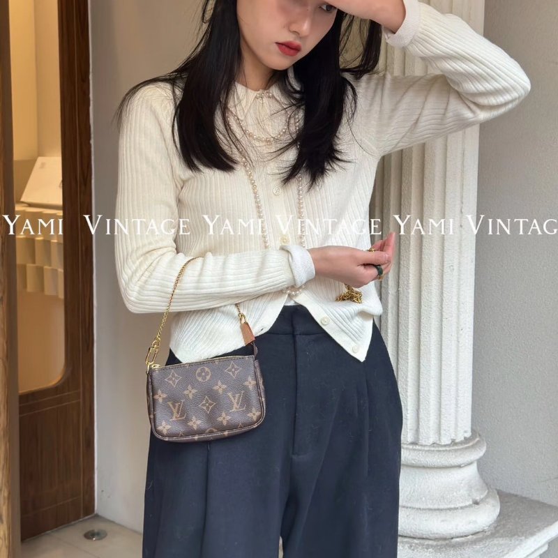 🏷LV 路易威登.Mini 老花小麻將 M58009-19