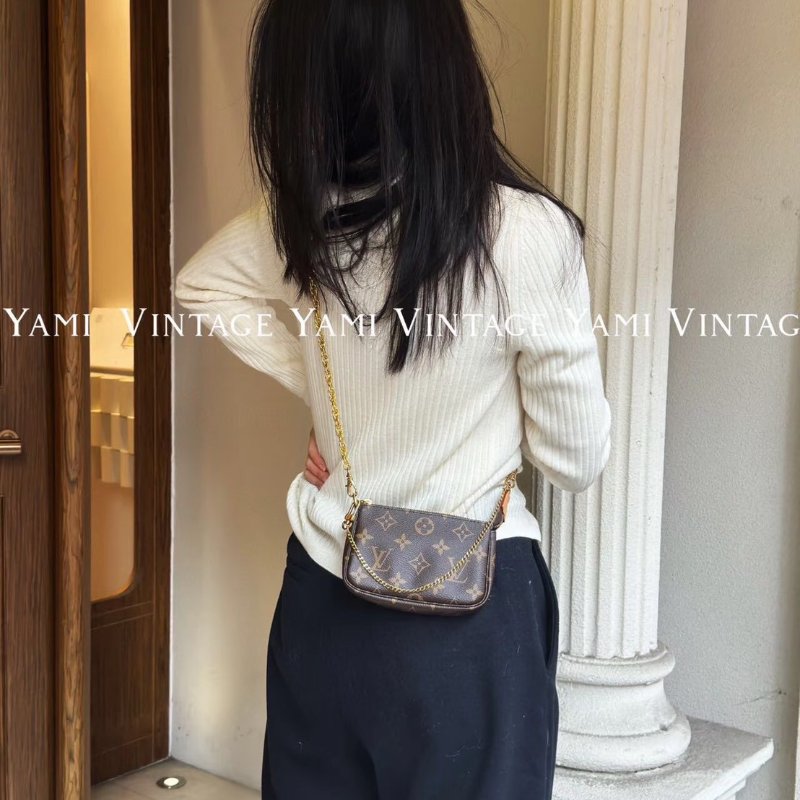 🏷LV 路易威登.Mini 老花小麻將 M58009-20