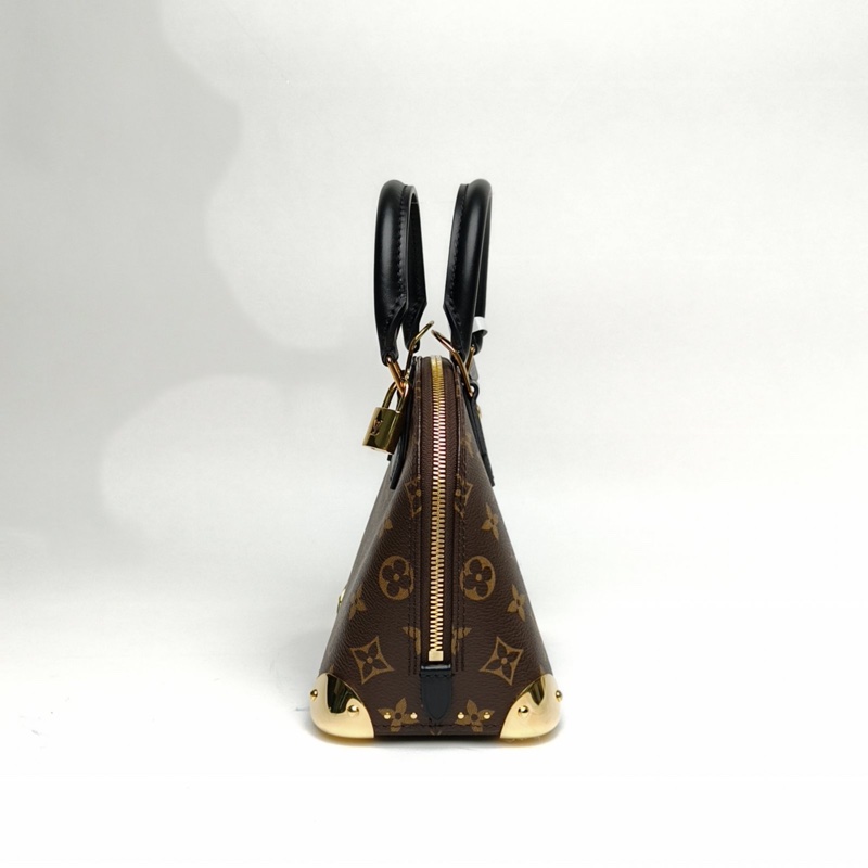 LOUIS VUITTON ALMA貝殼包TRUNKBB老花PVC晶片肩背包-1