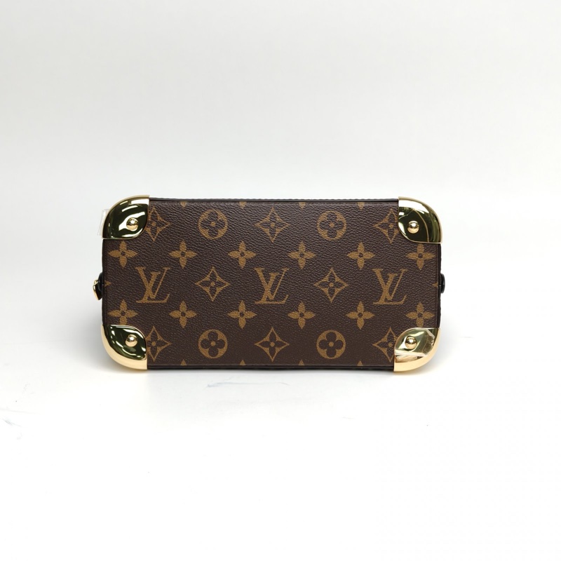 LOUIS VUITTON ALMA貝殼包TRUNKBB老花PVC晶片肩背包-3
