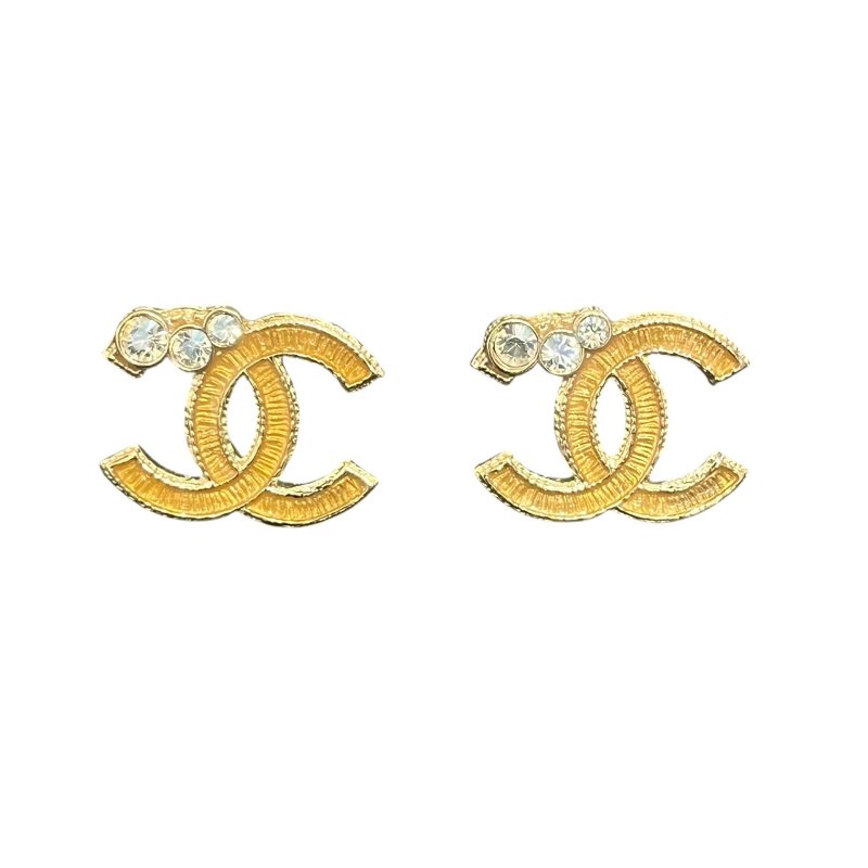【美收精品】CANEL 金鑽耳環 5-475-1