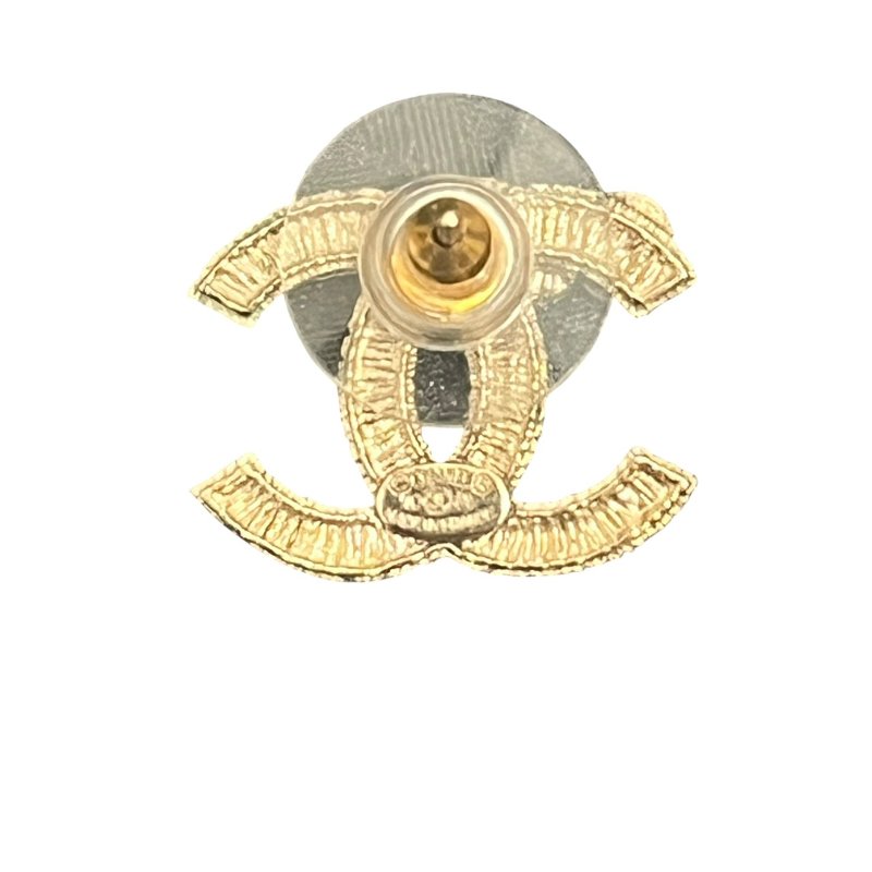 【美收精品】CANEL 金鑽耳環 5-475-8