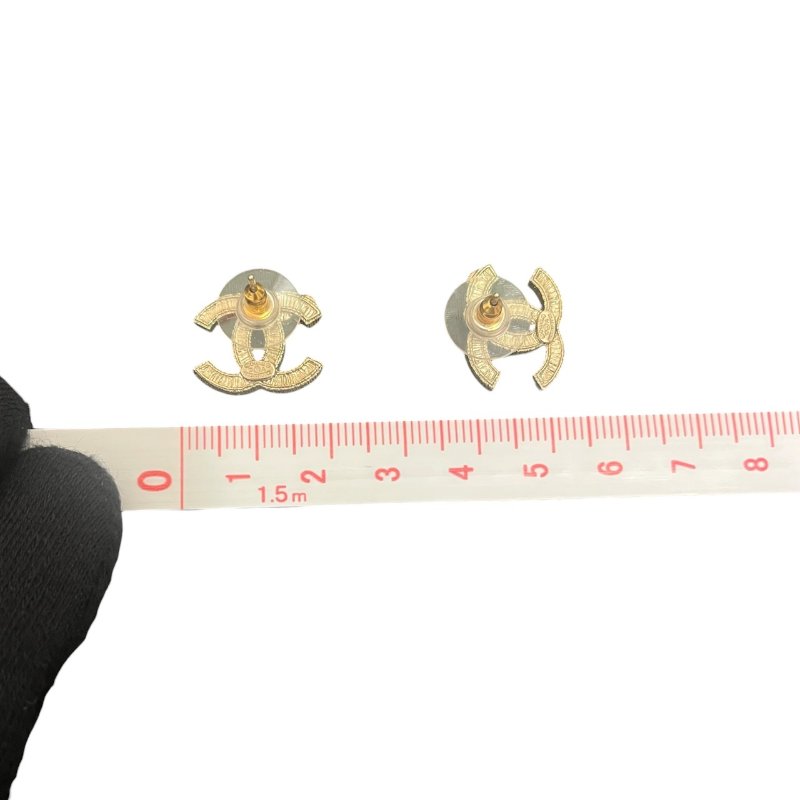 【美收精品】CANEL 金鑽耳環 5-475-9