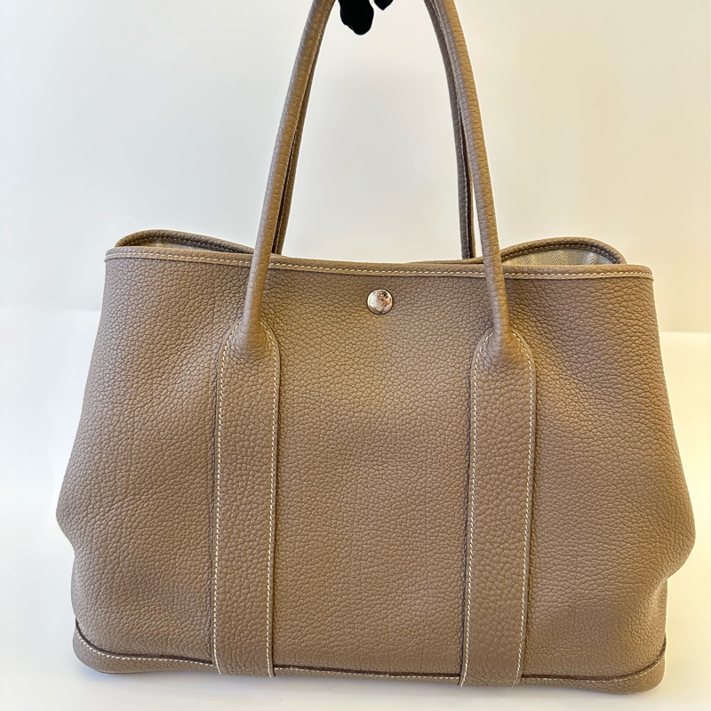 #超值現貨✨#全網最低📣#Hermès Garden Party 36/大象灰/經典大花園-0