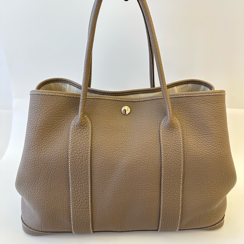 #超值現貨✨#全網最低📣#Hermès Garden Party 36/大象灰/經典大花園-1