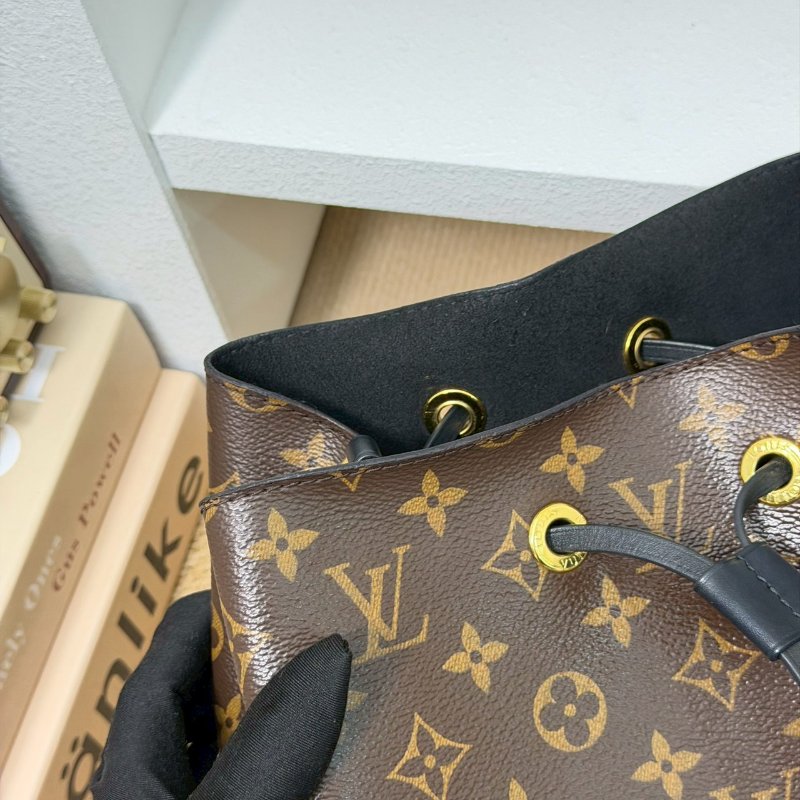 🏷LV 路易威登.NeoNoe MM 老花水桶包 M44020-21