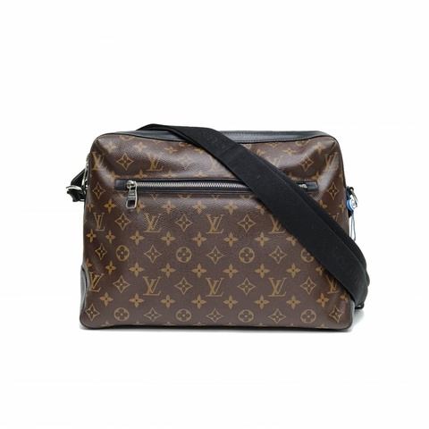 LOUIS VUITTON 老花PVC銀扣經典Torres郵差包斜挎包
