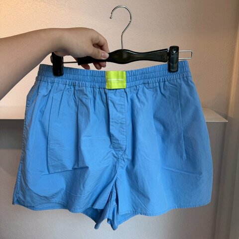 ✨不買可惜 Alexander wang 淺藍色運動短褲