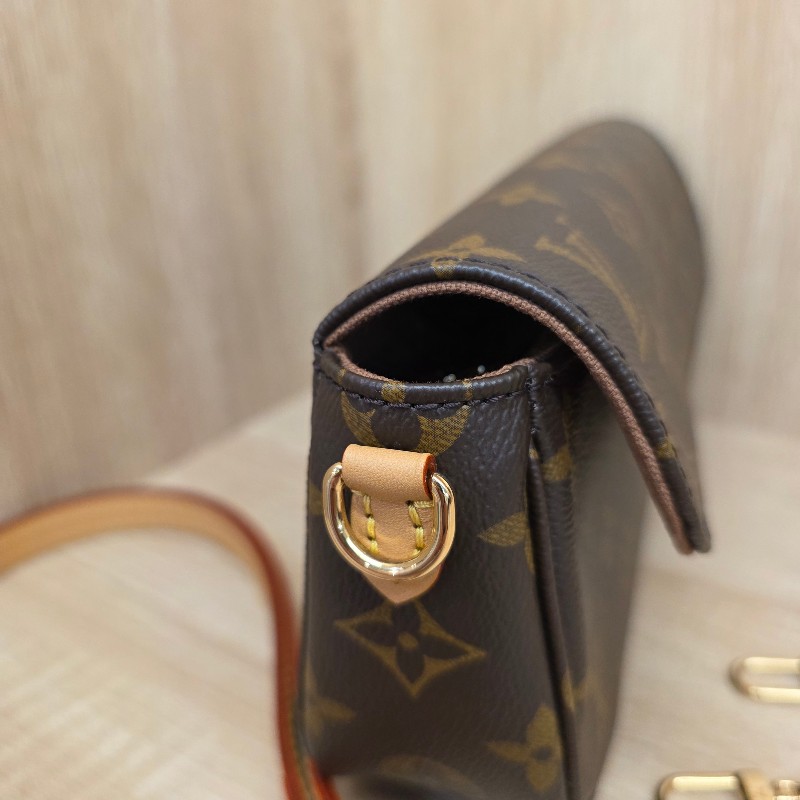 [品況新價甜把握😍] LV老花金釦 IVY肩斜背包-2