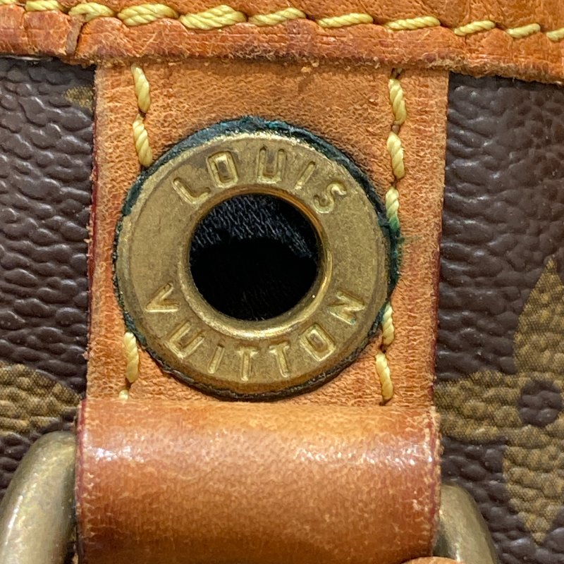LOUIS VUITTON 路易威登 M42224 MONOGRAM NOÉ 水桶老花肩背包 PVC帆布 棕色 金釦-15