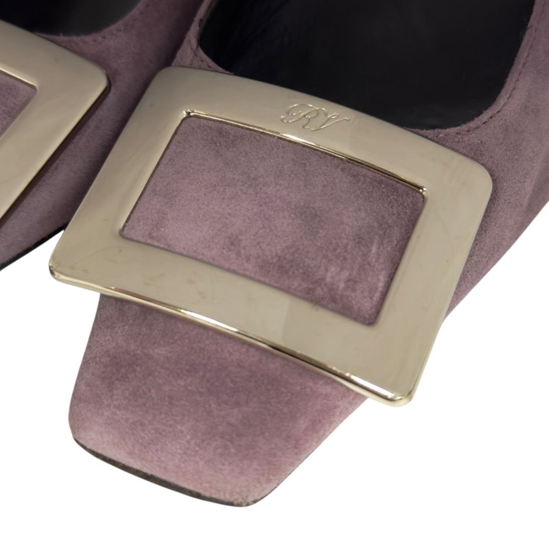 ROGER VIVIER 方扣 平底鞋-2