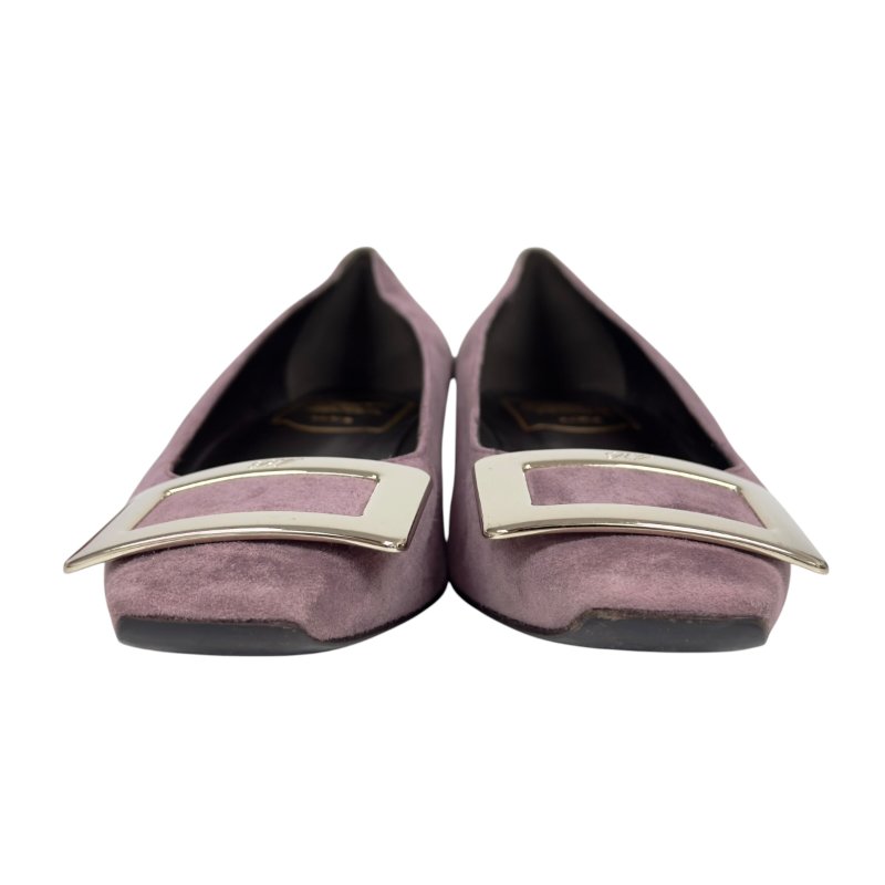 ROGER VIVIER 方扣 平底鞋-8