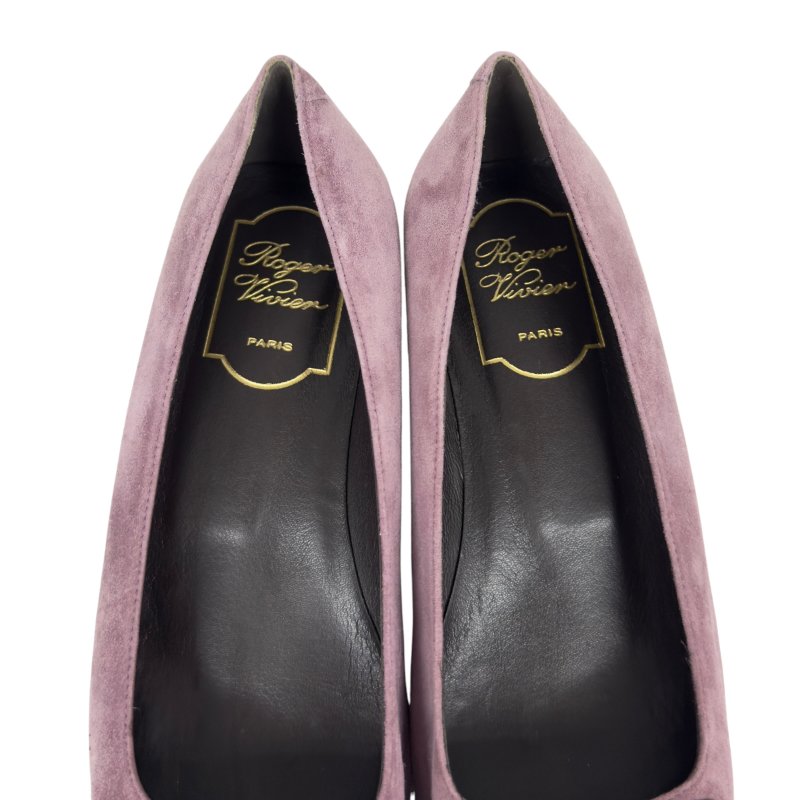ROGER VIVIER 方扣 平底鞋-9