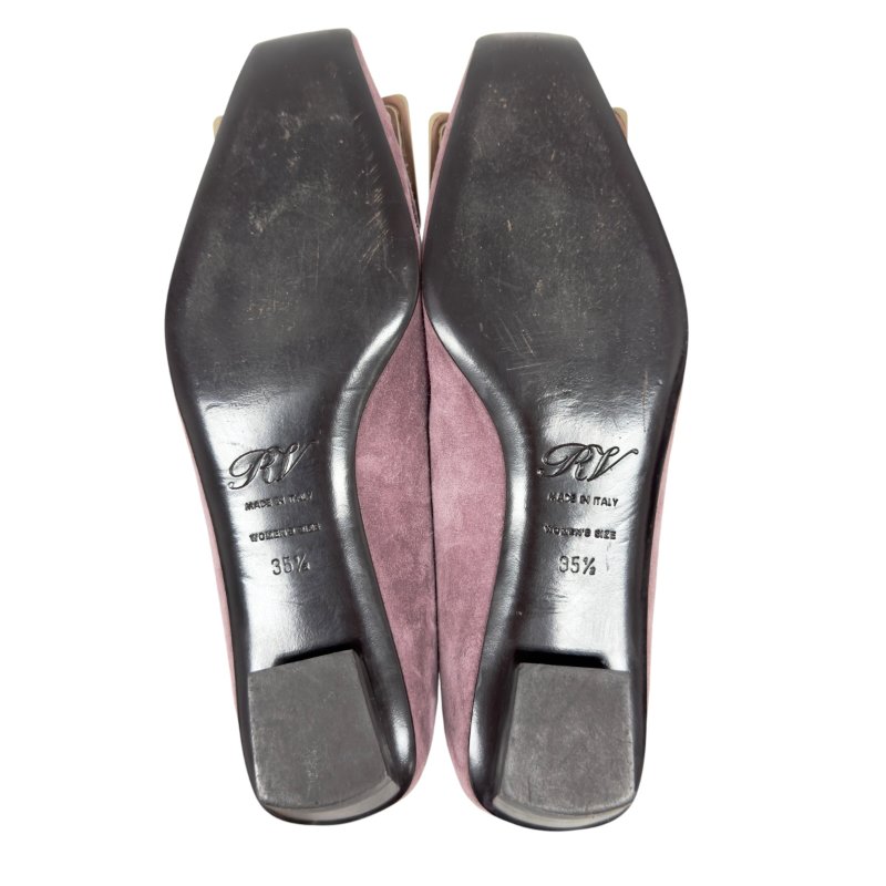 ROGER VIVIER 方扣 平底鞋-11