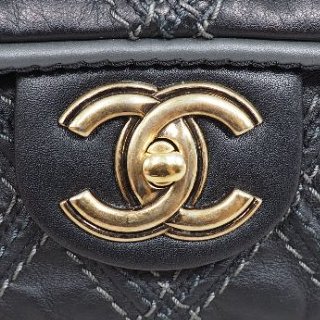 Chanel Paris-Bombay Triptych 香奈兒巴黎孟買系列 深灰色縫線口蓋翻蓋包-27