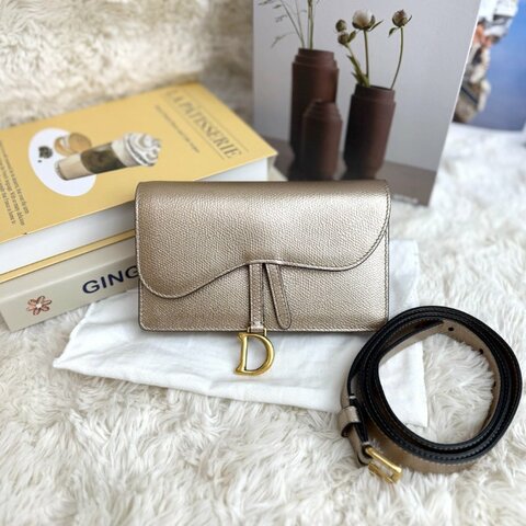 Dior Saddle Belt Pouch 羊皮