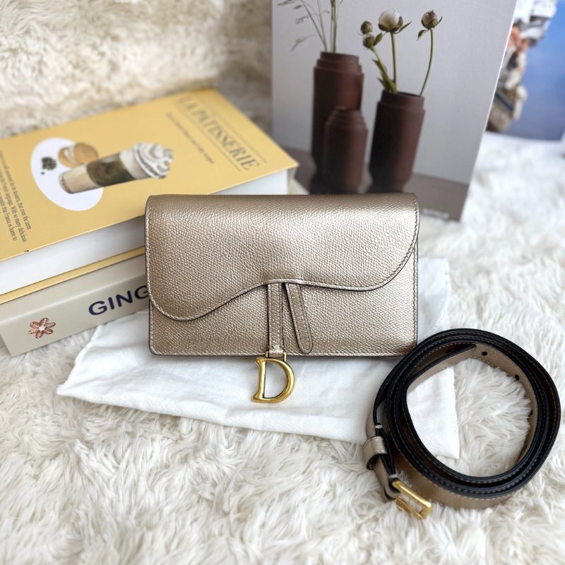 Dior Saddle Belt Pouch 羊皮-0