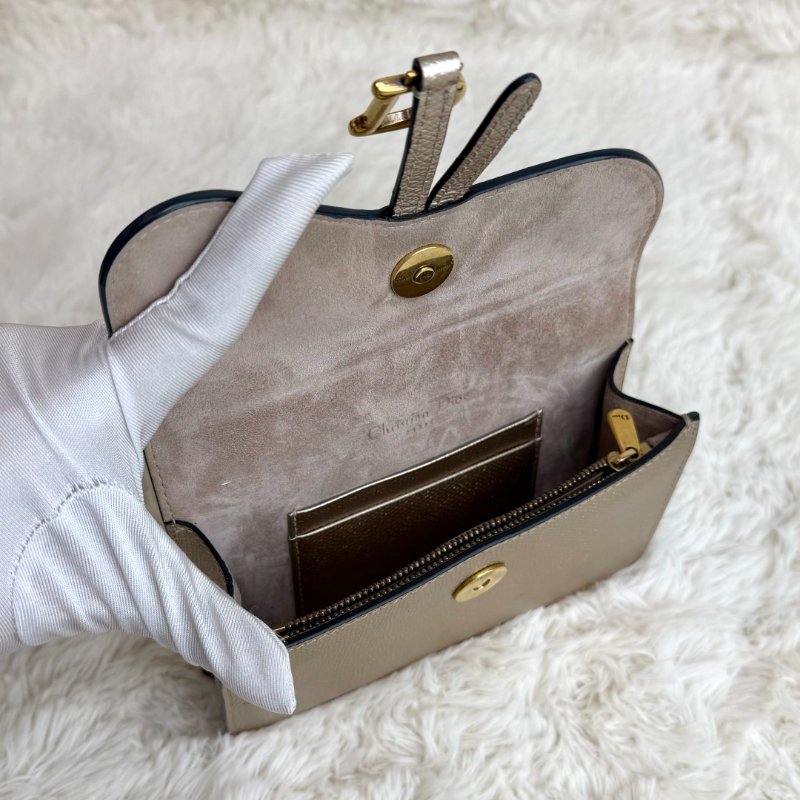 Dior Saddle Belt Pouch 羊皮-6