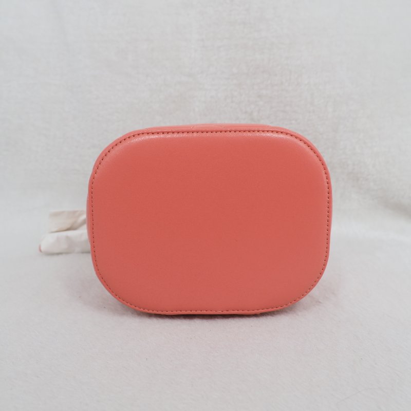 Chanel Trendy CC Vanity Case 香奈兒蜜桃粉金牌化妝盒子包-10