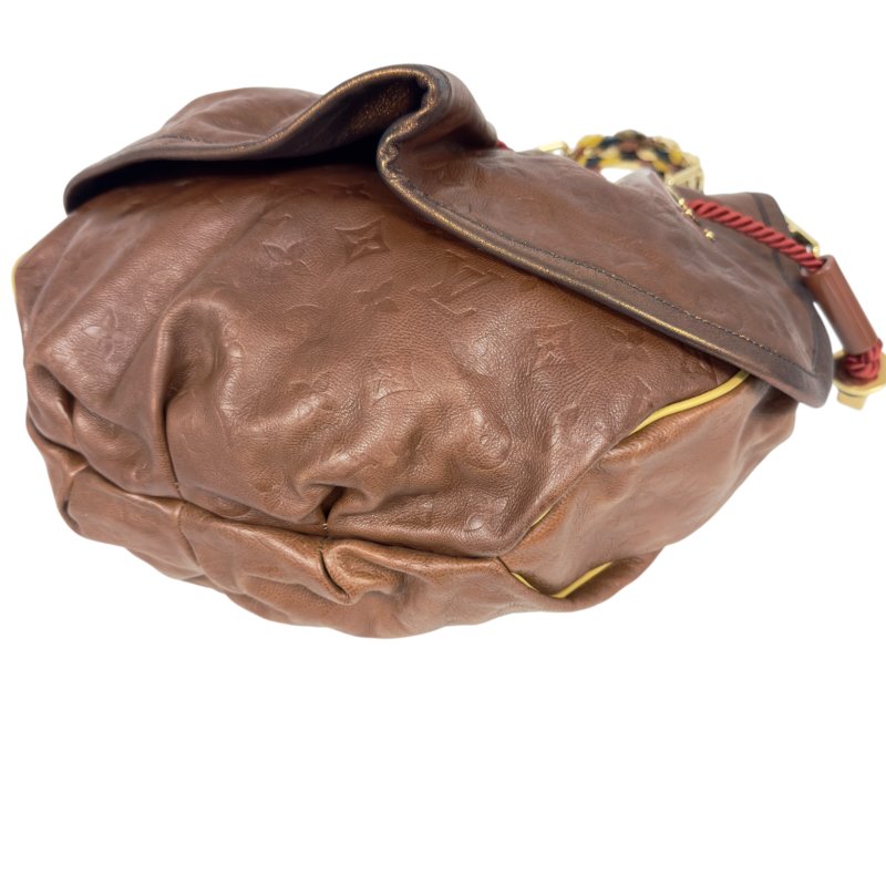 LOUIS VUITTON *年度限定* Kalahari 蛇皮拼老花壓紋 肩背包-10