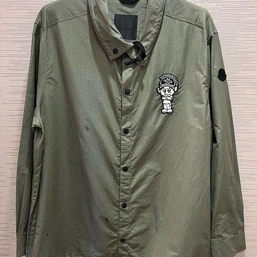 💎Han's house精品服飾💎moncler 聯名 1952 尼龍 風衣 外套 襯衫 現貨 L 原價21000-6