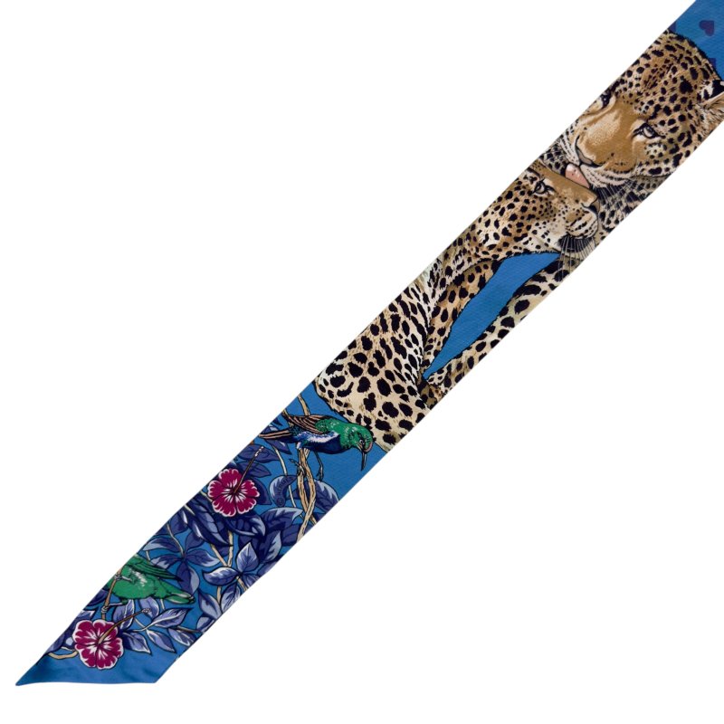 Hermes Jungle Love Twilly 愛心💗 幼絲巾-3