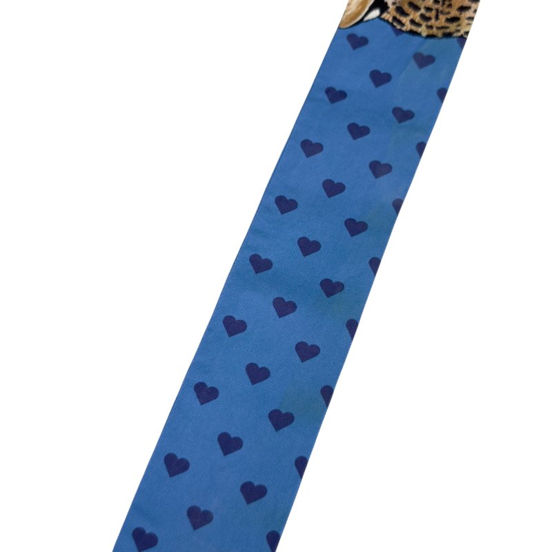 Hermes Jungle Love Twilly 愛心💗 幼絲巾-7