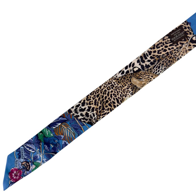 Hermes Jungle Love Twilly 愛心💗 幼絲巾-9